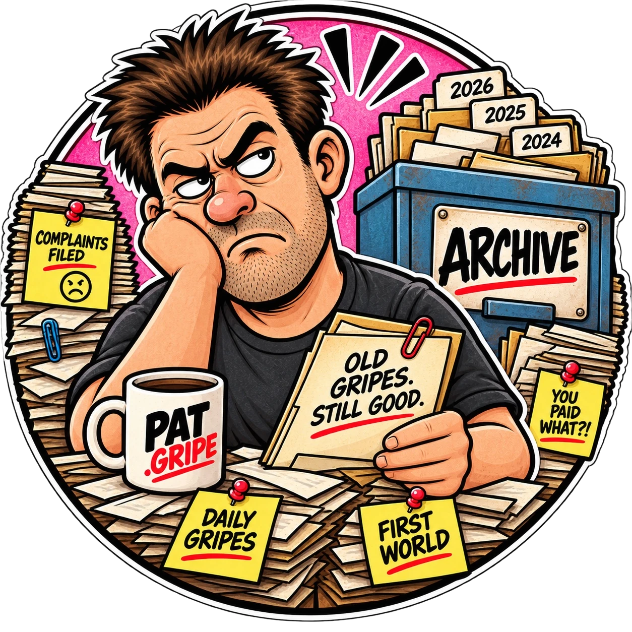 PAT.GRIPE Daily Gripe Archive
