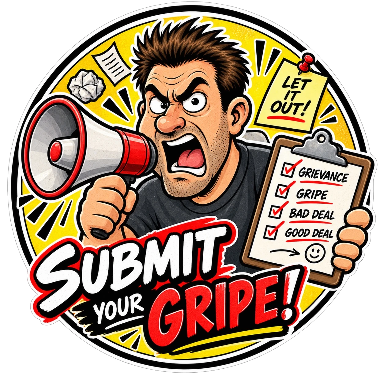 Pat.Gripe Submit Your Gripe Form.